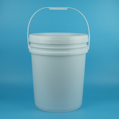 seau de emballage en plastique de peinture de latex 18kg avec le couvercle