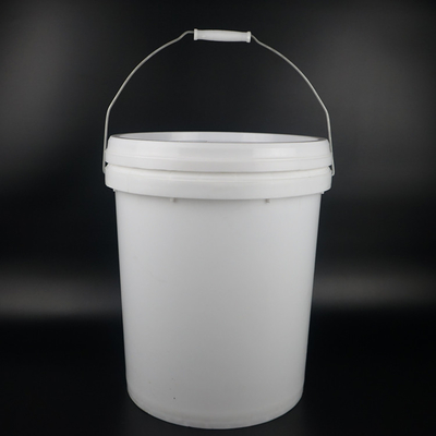 tambour en plastique de la peinture 25kg imperméable avec le couvercle et la poignée