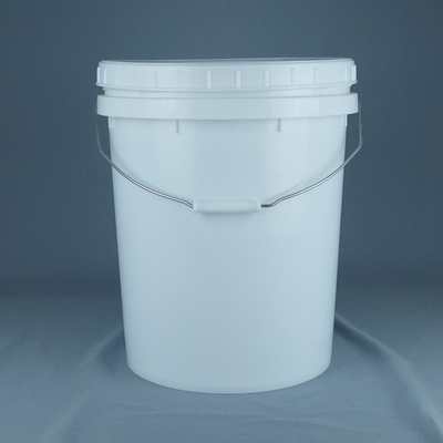 OIN 9001 a certifié le matériel léger du seau en plastique rond pp dans la diverse capacité