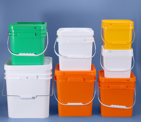 Pp ajustent le dépôt en plastique IML/impression thermique de transfert/écran avec la poignée