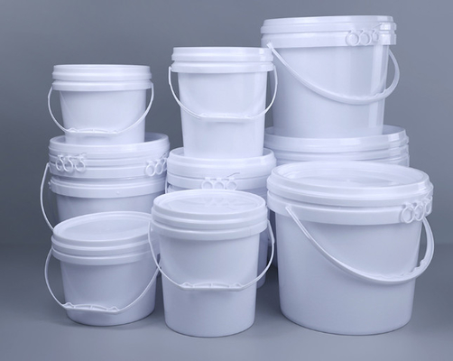 Pot de peinture en plastique résistant à la chaleur de 5L pp pour des affaires
