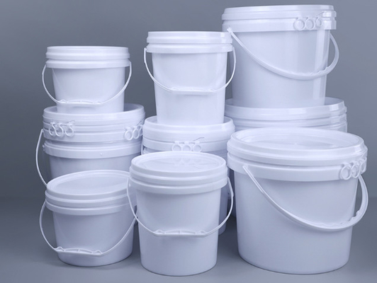 Blanc ou tout autre seau en plastique léger pour le stockage de jouets