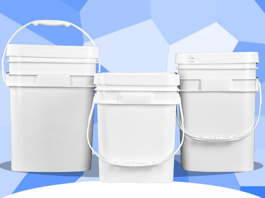 Consultez un récipient en plastique carré de 1,2 kg adapté à diverses industries