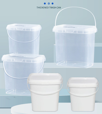 Sac tissé PE Sac d'emballage Carré Seau en plastique avec jouets