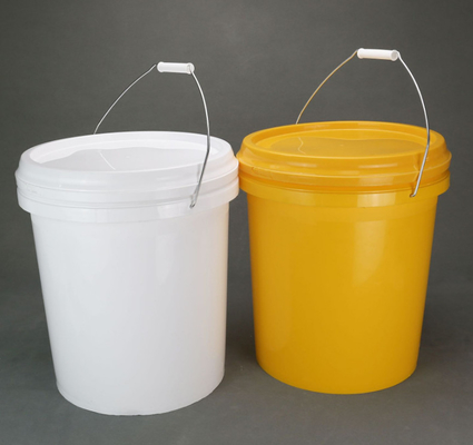 Bouteille ronde en plastique ou en métal de 5 gallons avec poignée et joints