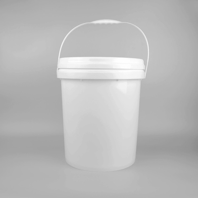 Bottes blanches de qualité alimentaire 1L-5L avec couvercle
