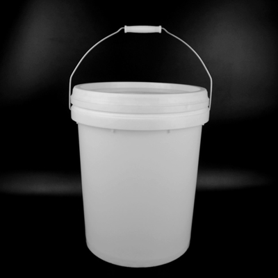 Seaux en plastique de gallon de la certification 19L de GV cinq avec des couvercles