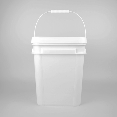 Seaux en plastique rouges de Pail Food Grade Pp Large de place de 5 gallons 20L avec le couvercle