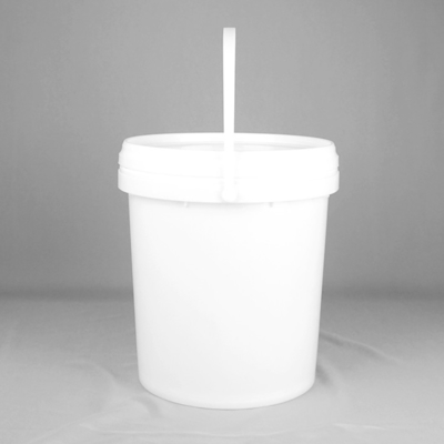 le seau en plastique de peinture du diamètre 17L de 28cm peignent Pail With Lid Food Grade pp