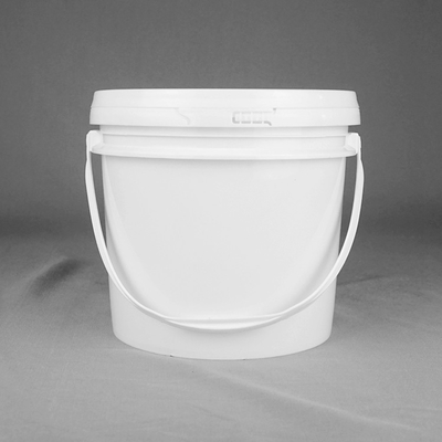 Seau en plastique 5L de peinture du HDPE pp avec la poignée