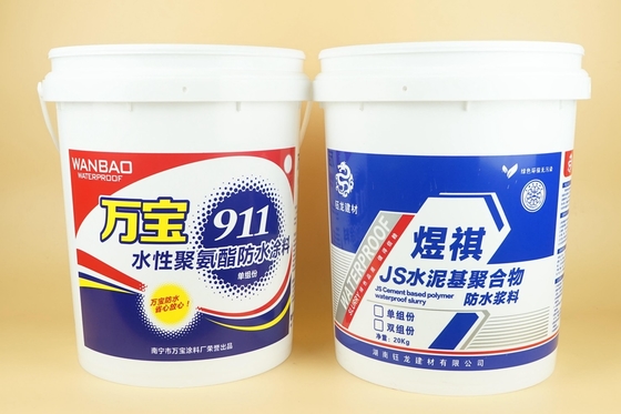 Peinture en plastique bouteille ronde et imperméable Oui pour les projets de peinture lourde