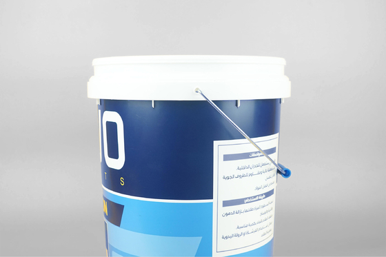 Seau de peinture de la catégorie comestible 20L impression blanche d'écran de 5 seaux de gallon