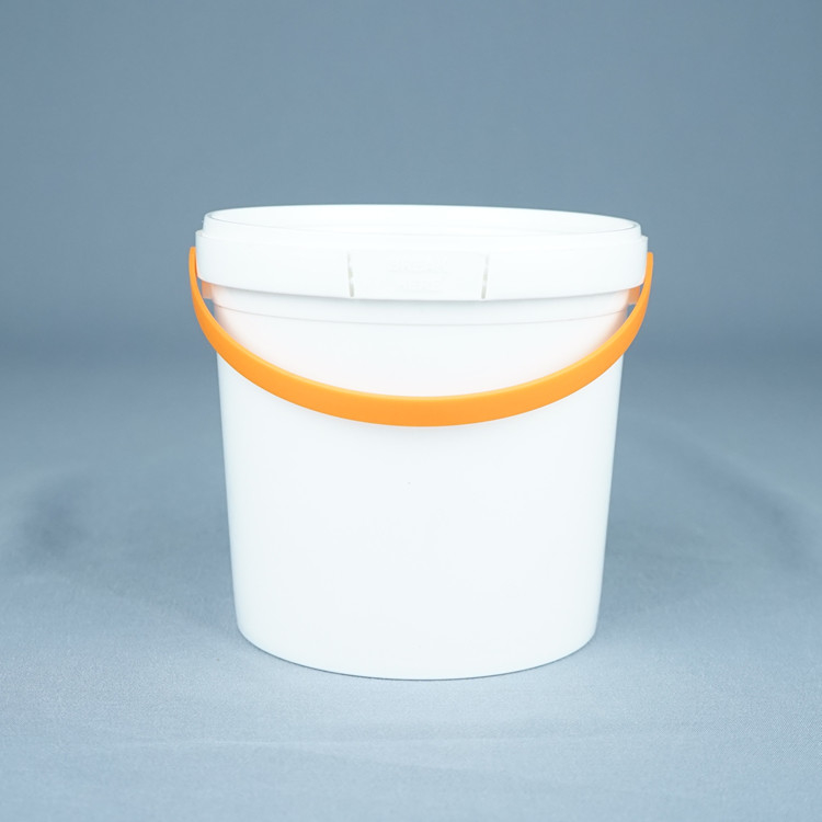 Seau avec couvercle Seau alimentaire en plastique pour l'impressionIML ou transfert thermique ou sérigraphie