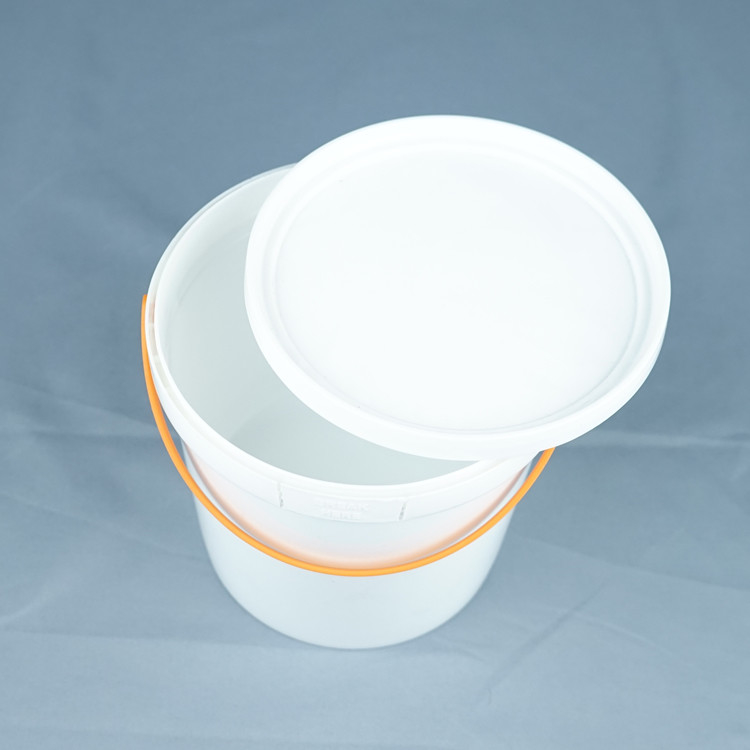 Seau avec couvercle Seau alimentaire en plastique pour l'impressionIML ou transfert thermique ou sérigraphie