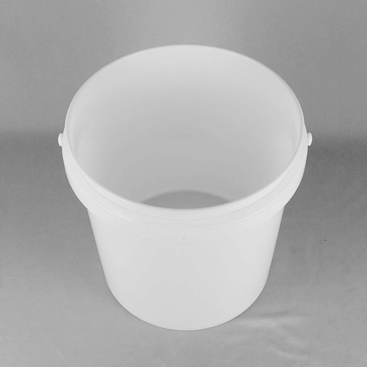 Réservoir de lubrifiants industriels blancs lourds de capacité 20L, seau en PP/HDPE avec fonction