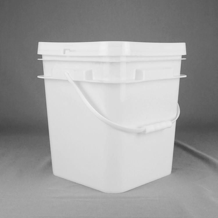 Résistance aux produits chimiques Bouteille en plastique carré 1,2 kg pour jouets de peinture alimentaire