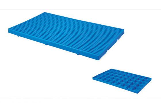 Matte Plastic Grid Tray Four a dégrossi test de recette de logistique de fourchette