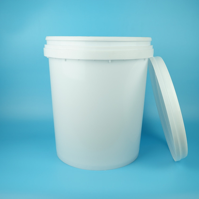 Tambour en plastique PP HDPE de 25 kg avec couvercle et poignée