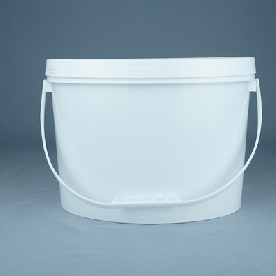 Seau en plastique en forme ovale avec mode de paiement T / T et matériau écologique