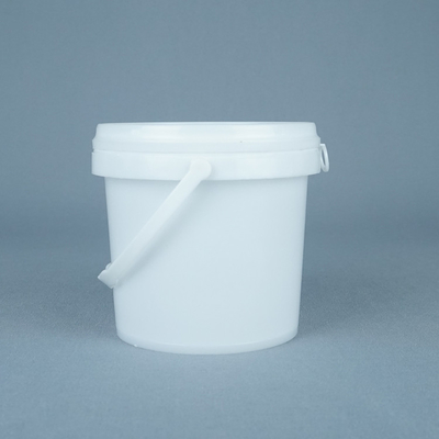 Seau de crème glacée de catégorie comestible 1 litre avec la poignée et le couvercle