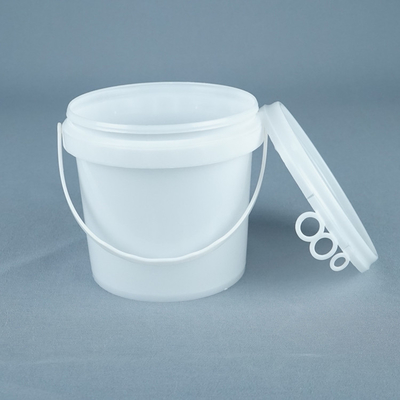 Seau de crème glacée de catégorie comestible 1 litre avec la poignée et le couvercle