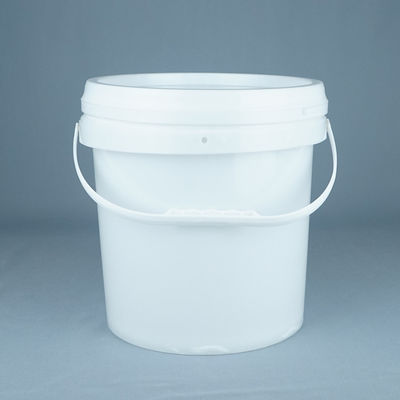 Seau chimique en PP/HDPE blanc pour le stockage de produits chimiques