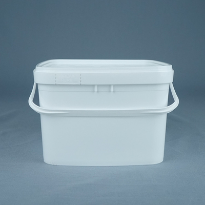 crème glacée 3kg empaquetant la catégorie comestible de seau en plastique carré