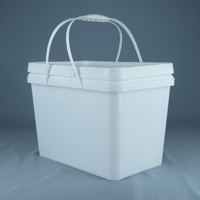 conteneur en plastique rectangulaire d'emballage de stockage de catégorie comestible du seau 20kg