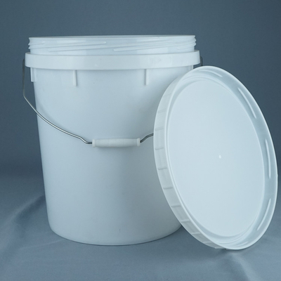 Emballage chimique de matière première autour de baril en plastique avec le couvercle et la poignée
