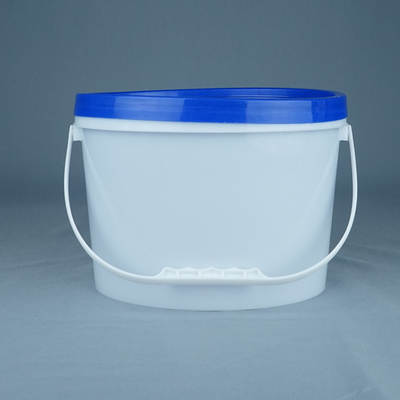 forme ovale pp de seau en plastique de 5L 10L 20L/matériel de HDPE