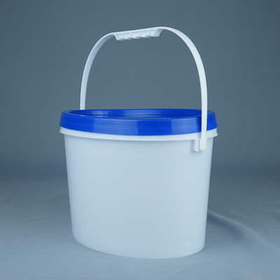 forme ovale pp de seau en plastique de 5L 10L 20L/matériel de HDPE