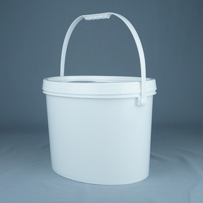 Bouteille en plastique ovale personnalisable pour les jouets et le stockage des aliments et des fruits