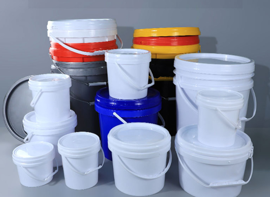 Seau en plastique 0.2-200L de nourriture de PP/HDPE pour le stockage et le transport de nourriture