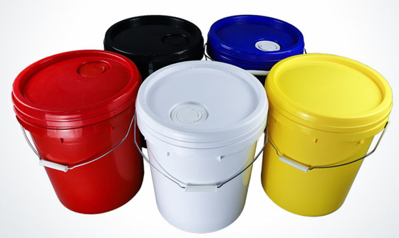 Seau en plastique 0.2-200L de nourriture de PP/HDPE pour le stockage et le transport de nourriture