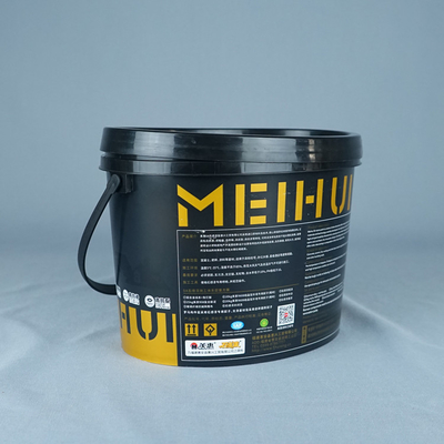 Seau en plastique ovale personnalisable pour le stockage et l'organisation