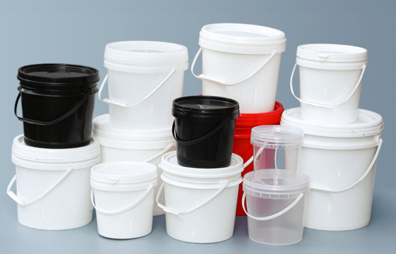 Sac tissé et sac de PE Toy Buckets de plastique pour Toy Storage