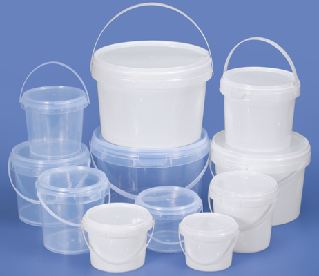 Logo Clear Plastic Bucket adapté aux besoins du client pour la nourriture