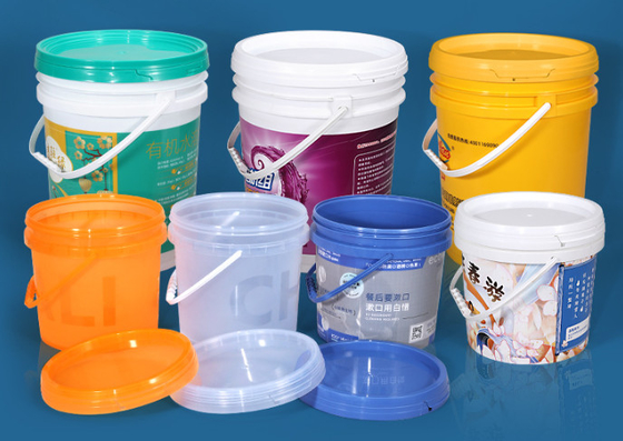 Sac tissé et sac de PE Toy Buckets de plastique pour Toy Storage
