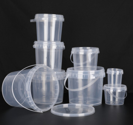 Un seau de qualité alimentaire en PP/HDPE pour une utilisation quotidienne personnalisable