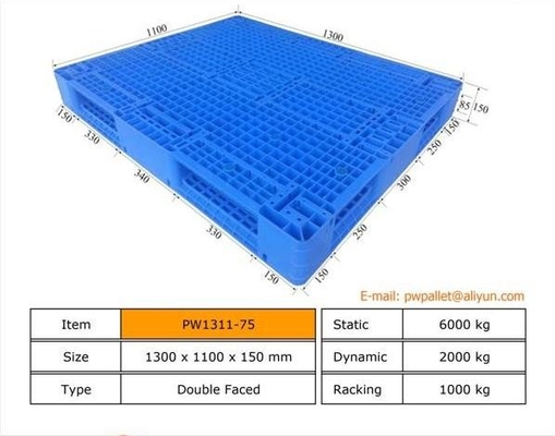 OEM Palette en plastique empilable antidérapant et design abordable