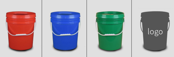 Bouteilles en plastique de 20 litres avec garniture et résistance aux UV