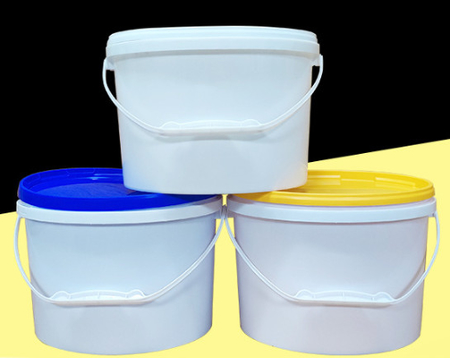 Seau en plastique en forme ovale avec mode de paiement T / T et matériau écologique