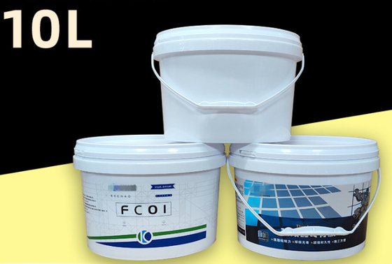 Un seau en plastique ovale de qualité alimentaire en PP / HDPE