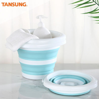 Bouteille en plastique pliable de 10L Conception économe en espace pour le camping Lavoir des voitures Aventures en plein air