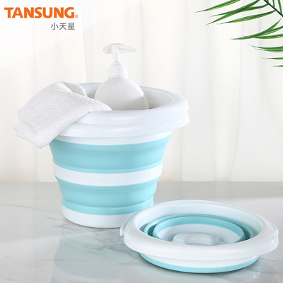 Bouteille en plastique pliable portable, légère et facile à ranger