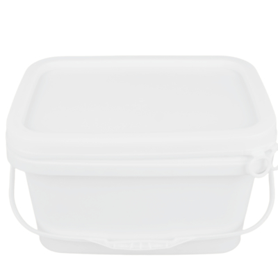 1.2 Kg Récipient Carré en Plastique Fabriqué avec 100% de Matières Premières PP