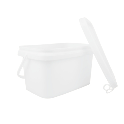 1.2 Kg Récipient Carré en Plastique Fabriqué avec 100% de Matières Premières PP