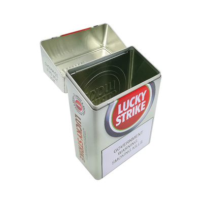 Boîte métallique personnalisée avec logo imprimé en 4 couleurs pour l'image de marque et l'emballage