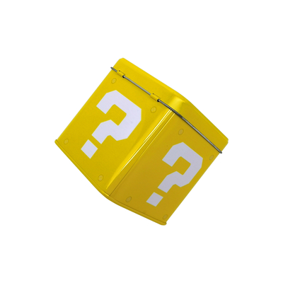 Boîte en fer blanc rectangulaire légère et compacte pour un rangement facile