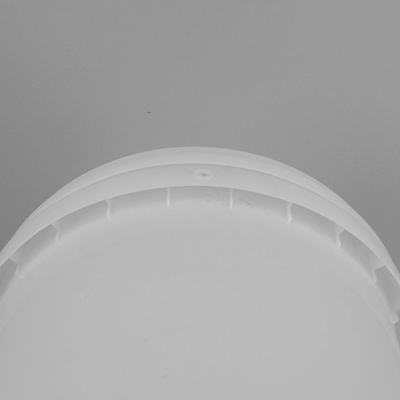 Catégorie comestible de HDPE seau en plastique de 3 gallons avec la couleur faite sur commande de couvercles